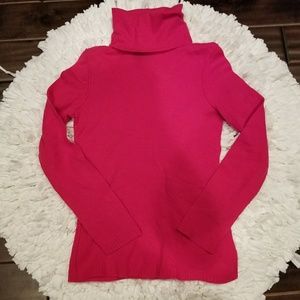 Aqua Cashmere Turtleneck